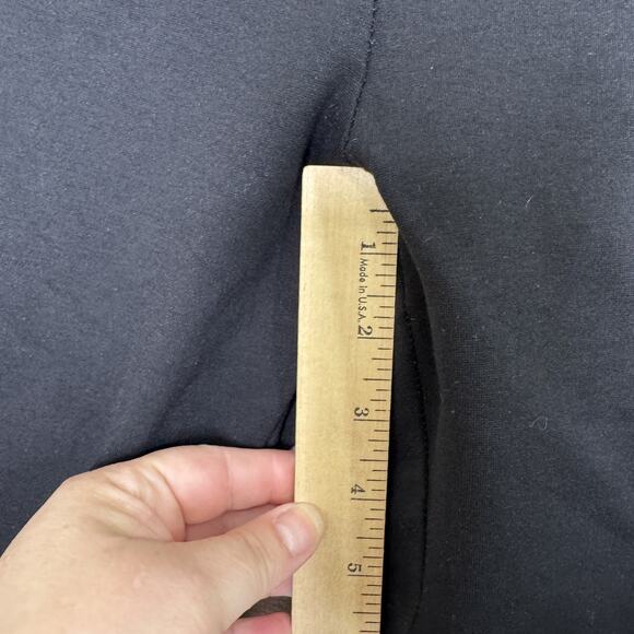 J Crew Pants Womens 6 Black Ponte Knit Stretch Pull On Slim Career Capsule - Picture 12 of 13